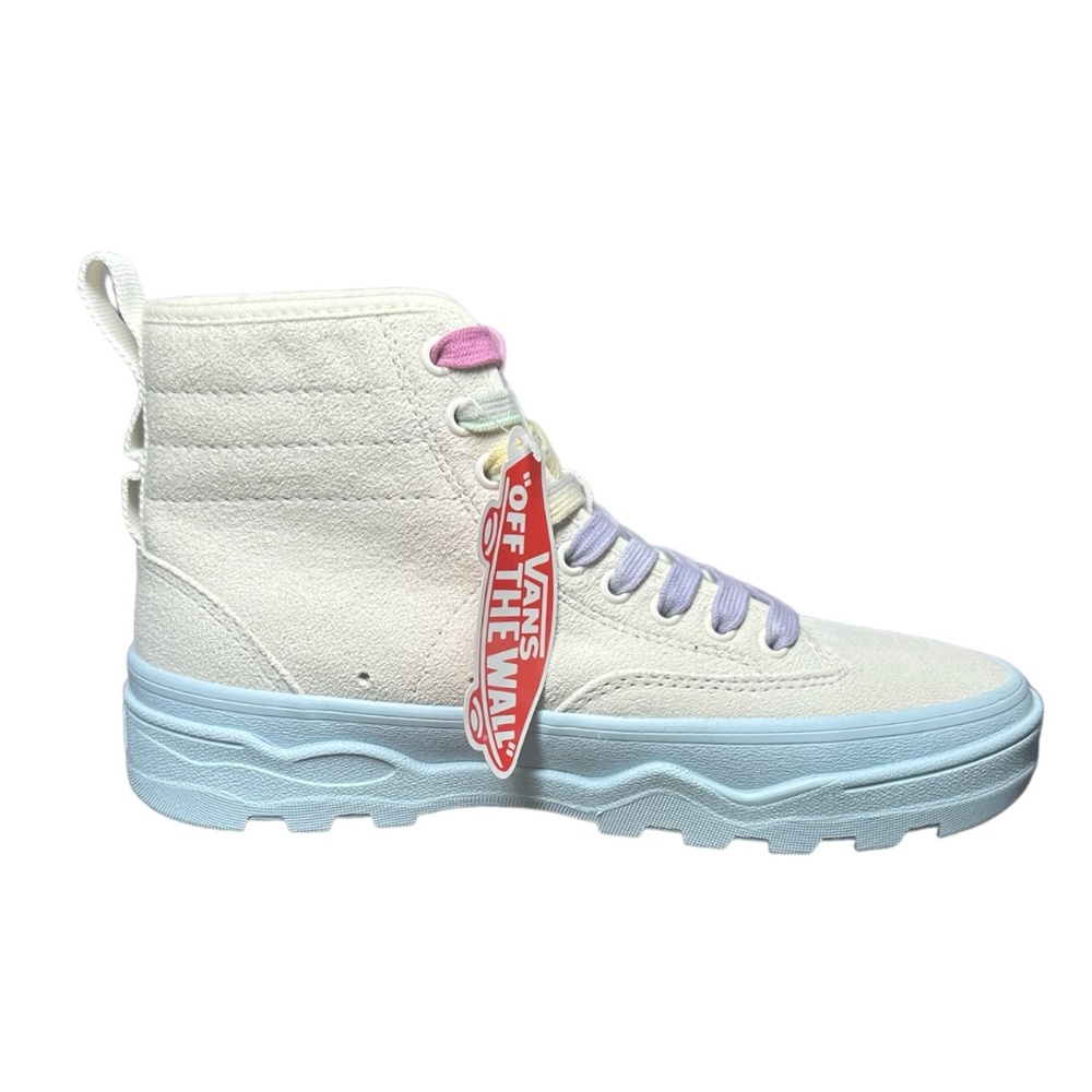 *NEW* VANS Sentry WC Pastel Pop/Marshmallow High Top Shoe Women's Size 8 Multi - Picture 5 of 10